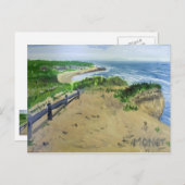 Montauk Cliffs Briefkaart (Voorkant / Achterkant)