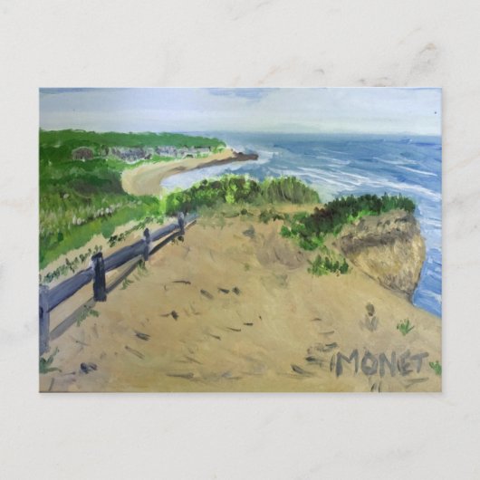 Montauk Cliffs Briefkaart (Voorkant)