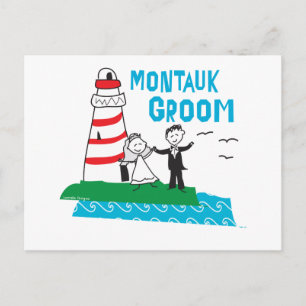 Montauk Groom Gifts Briefkaart