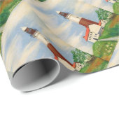 Montauk Lighthouse Cadeaupapier (Rol Hoek)