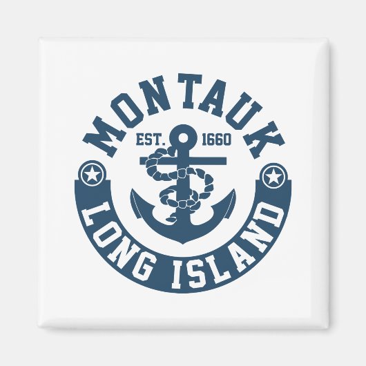 Montauk Long Island Magneet (Voorkant)