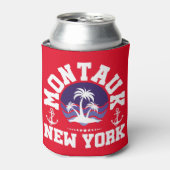 Montauk, New York Blikjeskoeler (Blikje Voorkant)