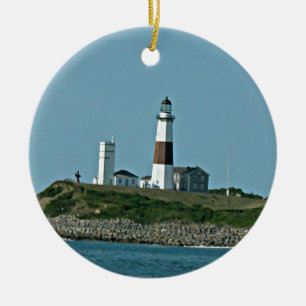 Montauk New York Keramisch Ornament