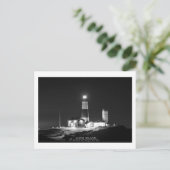 Montauk Point Lighthouse Briefkaart (Staand voorkant)