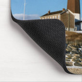 Montauk Point Lighthouse, New York Mousepad Muismat (Hoek)