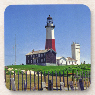 Montauk Point Vuurtoren Drank Coaster Bier Onderzetter