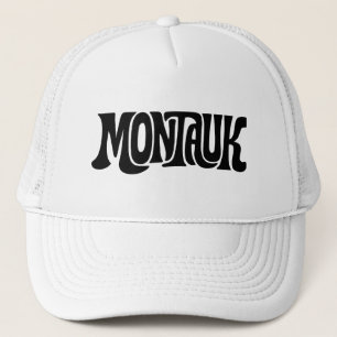 Montauk  retro design New York Hamptons Trucker Pet