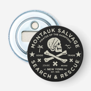 Montauk Salvage Co. Flesopener Button Flesopener