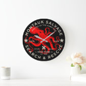Montauk Salvage Co. Octopus Large Wall Clock Grote Klok (Huis)