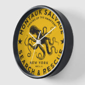 Montauk Salvage Co. Octopus Wall Clock. (Hoek)