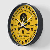 Montauk Salvat Co. Pirate Wall Horloge v2 (Angle)