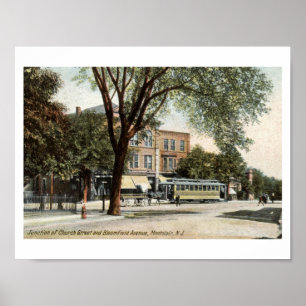 Montclair NJ 1908  Poster