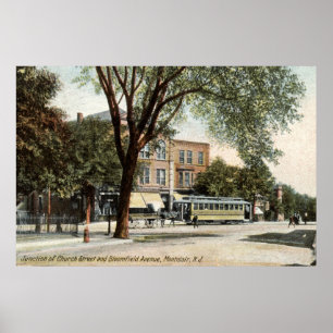Montclair NJ 1908  Poster