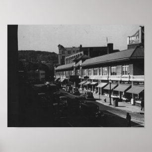 Montclair NJ, Park Street, Uitzicht, 1940s  Poster