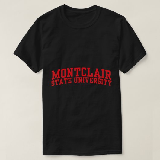 Montclair State University OC1648 T-shirt (Design devant)