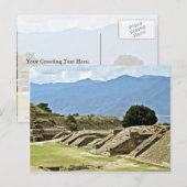 Monte Alban Complex Briefkaart (Voorkant / Achterkant)