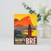 Monte Brè, Lugano, Zwitserland Briefkaart (Staand voorkant)