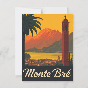  Monte Bré Reizen Briefkaart