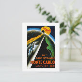 Monte Carlo 1931 Briefkaart (Staand voorkant)