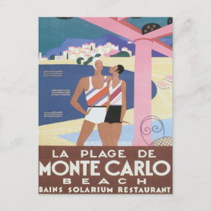 Monte Carlo Beach Briefkaart