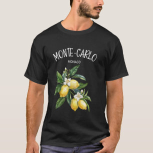 Monte-Carlo Citroen Kunst Monaco Fruit Liefhebber  T-shirt