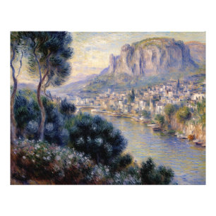 Monte Carlo gezien vanaf Roquebrune Foto Afdruk