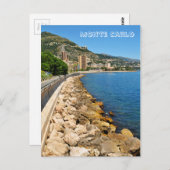 Monte Carlo in Monaco Briefkaart (Voorkant / Achterkant)