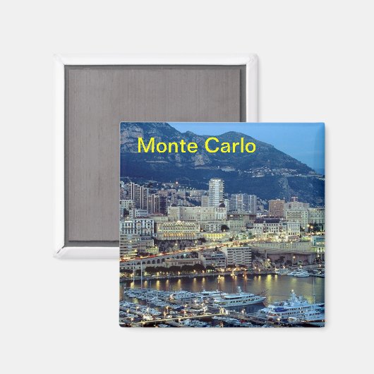 Monte Carlo magneet (Voorkant / Achterkant)