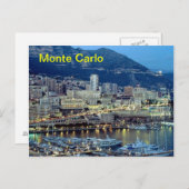 Monte Carlo magnet Briefkaart (Voorkant / Achterkant)