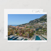 Monte Carlo Monaco Briefkaart (Voorkant / Achterkant)