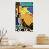 Monte Carlo Monaco Poster (Keuken)