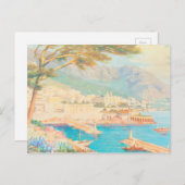Monte Carlo Uitzicht Briefkaart (Voorkant / Achterkant)