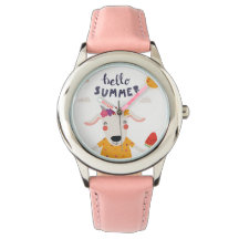 Monte Enfant Hello Summer Lunette Chiffres Roses
