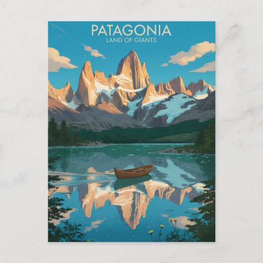 Monte Fitz Roy Patagonia Briefkaart (Voorkant)