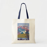 Monte Fitz Roy Patagonia Reizen Kunst Vintage