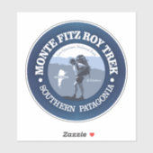 Monte Fitz Roy Trek (BG) Sticker (Vel)