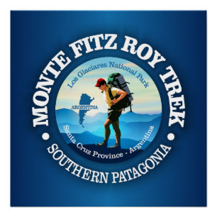 Monte Fitz Roy Trek (C) Perfect Poster