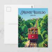 Monte Igueldo kabelspoorweg Spanje Briefkaart (Voorkant / Achterkant)