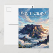 Monte Roraima Brazilië Briefkaart (Voorkant / Achterkant)