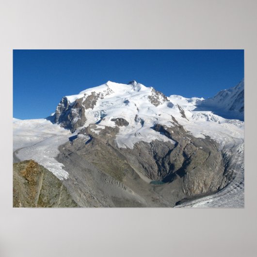 Monte Rosa, Zwitserse Alpen Poster (Voorkant)