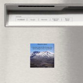 Monte Saint-Hélène Magnet avec légende (In Situ (Lave-vaisselle))