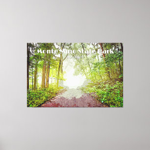 Monte Sano State Park Canvas Afdruk