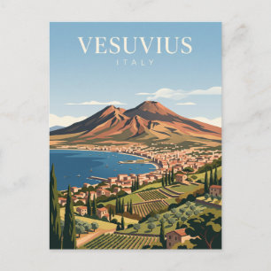 Monte Vesuvius Italië Briefkaart