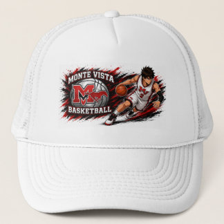 Monte Vista Basketbal Anime Speler Trucker Hoed – Pet
