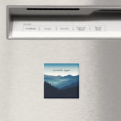 Montebello VA Blue Ridge Mountains Aangepaste magn Magneet (Insitu (Vaatwasser))