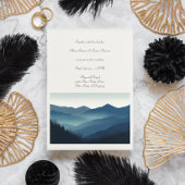 Montebello VA Faire-part de mariage dans les monta