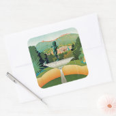Montecatini Vierkante Sticker (Envelop)
