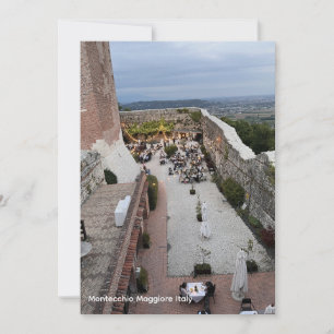 Montecchio Maggiore Italië Feestdagenkaart