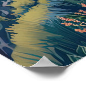 Montecito California Santa Barbara Coastline Poster (Hoek)