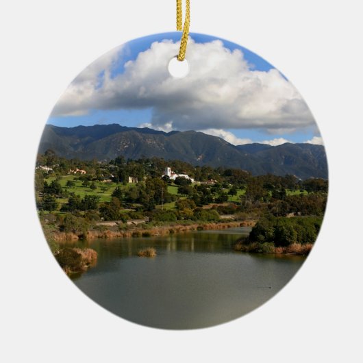 Montecito Keramisch Ornament (Voorkant)